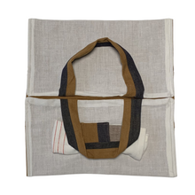 Laden Sie das Bild in den Galerie-Viewer, Sacs à Tarte - Lunchbag - Upcyclés - 100% Made in France zéro déchet et réutilisable Capeebara