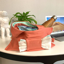 Laden Sie das Bild in den Galerie-Viewer, Sacs à Tarte - Lunchbag - Upcyclés - 100% Made in France zéro déchet et réutilisable Capeebara