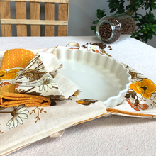 Laden Sie das Bild in den Galerie-Viewer, Sacs à Tarte - Lunchbag - Upcyclés - 100% Made in France zéro déchet et réutilisable Capeebara