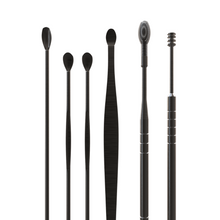 Carregar imagem no visualizador da galeria, Le kit de nettoyeurs d&#39;oreilles en inox réutilsables et zéro déchets Capeebara