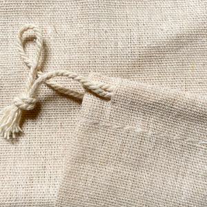 Lot of 5 Bulk Bags in Jute - Resists more than 500 Washes - Light, transportable and durable