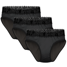 Laden Sie das Bild in den Galerie-Viewer, Charlotte la culotte, culotte menstruelle Capeebara flux moyen