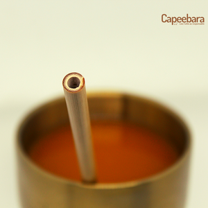 Paille en Bambou véritable - à emporter partout réutilisable et zéro déchet Capeebara