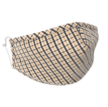 Laden Sie das Bild in den Galerie-Viewer, Masque Adulte en coton avec poche prévue pour filtre zéro déchet et réutilisable Capeebara