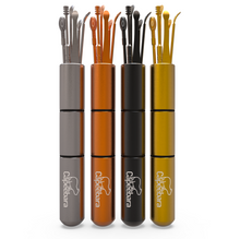 Carregar imagem no visualizador da galeria, Le kit de nettoyeurs d&#39;oreilles en inox réutilsables et zéro déchets Capeebara