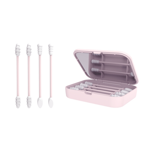 Kit de cotons tiges en silicone - Lavable et Réutilisable à vie