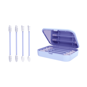 Kit de cotons tiges en silicone - Lavable et Réutilisable à vie - Capeebara